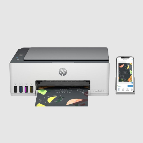 HP Smart Tank 5105 All-in-One Printer, Color, Drukarka do Home and home office, Print, copy, scan, Wireless; High-volume