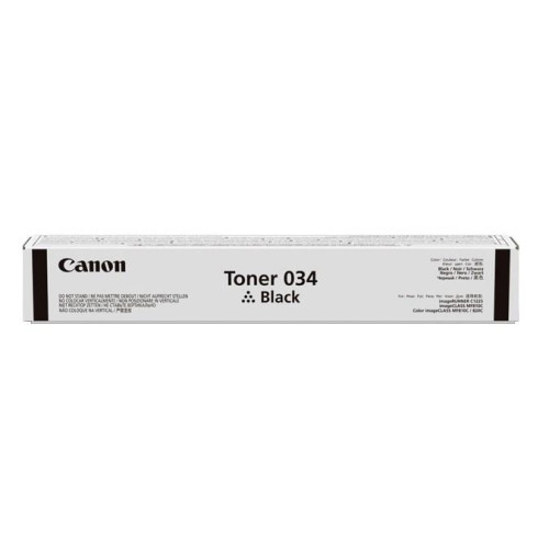 Canon 034 kaseta z tonerem 1 szt. Oryginalny Czarny