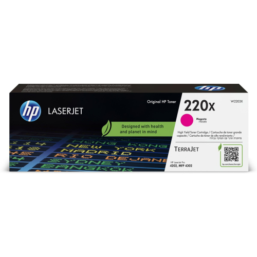 HP Oryginalnym wkładem z purpurowym tonerem 220X LaserJet-23027267