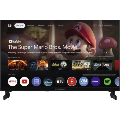 Thomson 24HG2S15C Telewizor 61 cm (24") HD Smart TV Wi-Fi Czarny