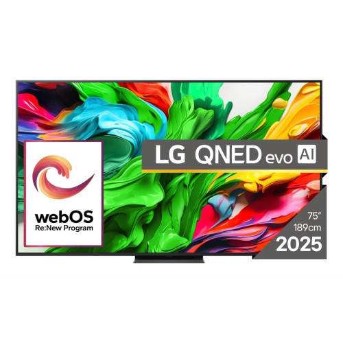 Telewizor LG 75QNED86A3A QNED 75" 4K Ultra HD 120Hz WebOS Dolby Digital DVB-T2 Czarny