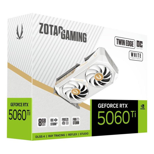 Karta graficzna ZOTAC RTX 5060Ti 8GB Twin Edge OC White-23031132