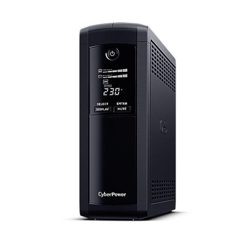 CyberPower VP1200EILCD zasilacz UPS Technologia line-interactive 1,2 kVA 720 W 8 x gniazdo sieciowe