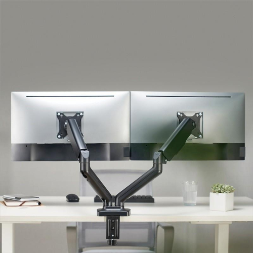 Uchwyt na 2 monitory, 17-32 cali, max 9kg na ramie-23036301