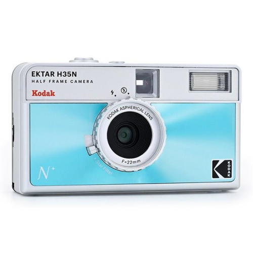 Kodak EKTAR H35N Kompaktowa kamera filmowa 35 mm Niebieski, Srebrny-23048181