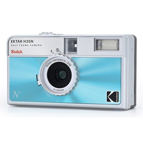 Kodak EKTAR H35N Kompaktowa kamera filmowa 35 mm Niebieski, Srebrny-23048182