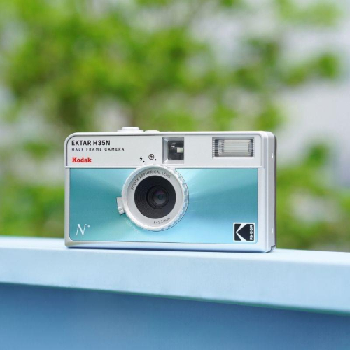 Kodak EKTAR H35N Kompaktowa kamera filmowa 35 mm Niebieski, Srebrny-23048188