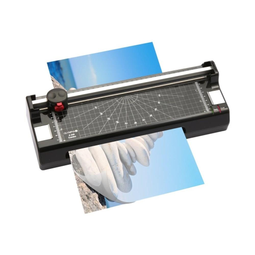 Olympia A 340 Combo Laminator na zimno/gorąco 250 mm/min Czarny