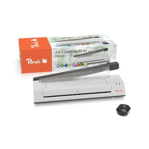 Peach 511057 laminator Laminator na zimno/gorąco 250 mm/min Biały