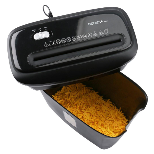 Genie 480 X niszczarka Rozdrabnianie krzyżowe 72 dB Czarny-23048932