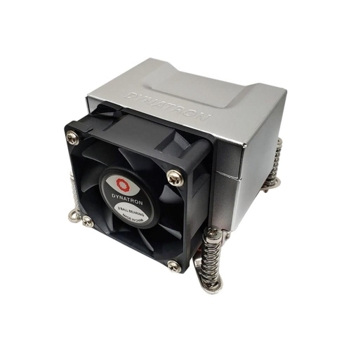 Inter-Tech Q-5 Procesor Radiator 6 cm Czarny, Srebrny 1 szt.