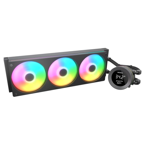 COUGAR CGR-PSDVARGB-B-360 Procesor Chłodnica cieczy all-in-one 12 cm Czarny-23049581