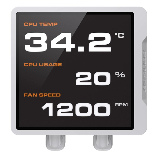 COUGAR CGR-PSDVPRGB-W-360 Procesor Chłodnica cieczy all-in-one 12 cm Biały-23049622