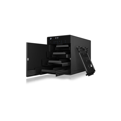 ICY BOX IB-3740-C31 Obudowa HDD/SSD Czarny 2.5/3.5