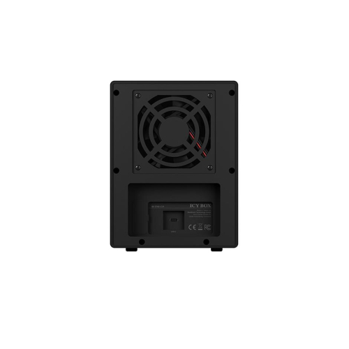 ICY BOX IB-3740-C31 Obudowa HDD/SSD Czarny 2.5/3.5