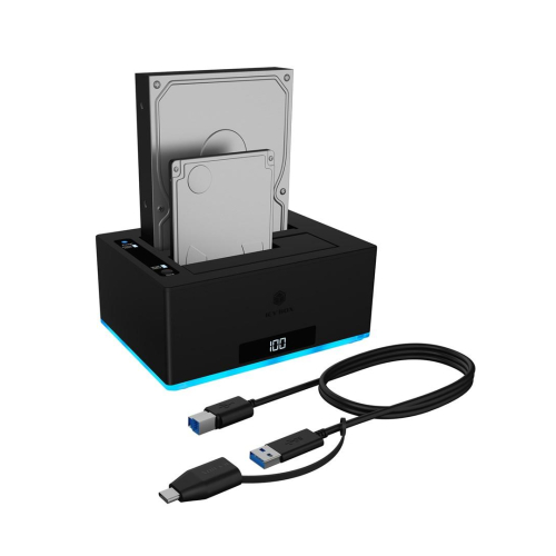 ICY BOX IB-127CL-U3 USB 3.2 Gen 1 (3.1 Gen 1) Type-B Czarny-23051995