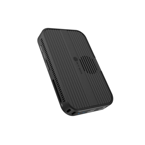 ICY BOX IB-DK4071M-CU31 USB 3.2 Gen 2 (3.1 Gen 1) Type-C Czarny
