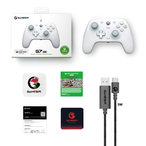 GameSir G7 SE Biały USB Gamepad Analogowa/Cyfrowa Xbox One, Xbox Series S, Xbox Series X-23053442