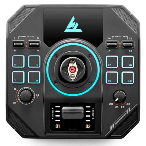 Thrustmaster Sol-R 4 HOTAS Czarny USB Joystick + dźwignia sterowania silnikiem Analogowa/Cyfrowa PC-23053459