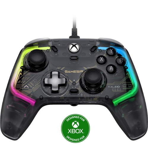 GameSir Kaleid Czarny, Przezroczysty USB Gamepad Analogowa/Cyfrowa Xbox One, Xbox Series S, Xbox Series X