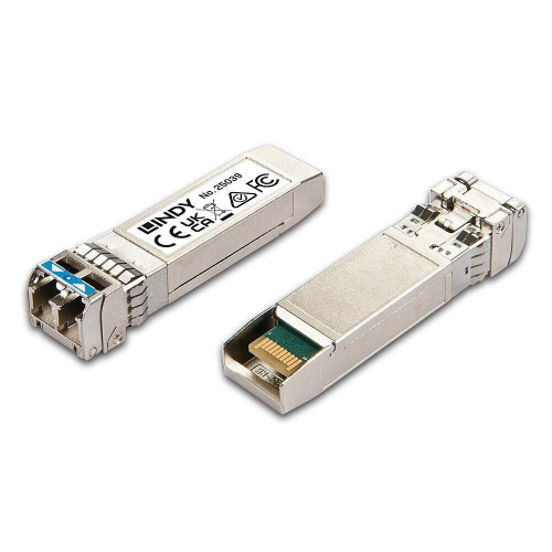 Lindy 25039 moduł przekaźników sieciowych Swiatłowód 10000 Mbit/s SFP+ 1310 nm