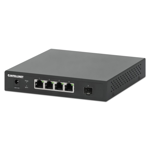 Intellinet 562058 przełącznik sieciowy Nie zarządzany 2.5G Ethernet (100/1000/2500) Czarny