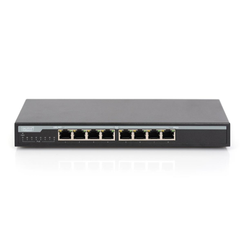 Digitus Przełącznik 8-portowy Gigabit Desktop PoE 10/100/1000 Mbps-23058191