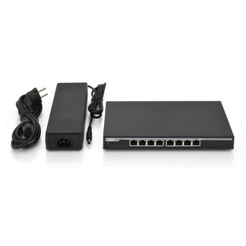 Digitus Przełącznik 8-portowy Gigabit Desktop PoE 10/100/1000 Mbps-23058193