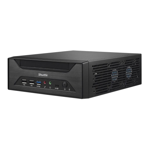 Shuttle Barebone slim XH610 SO-DDR4 black