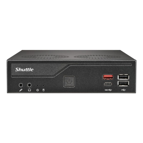 Shuttle Slim PC DH810 Wielkość PC 1.35L Czarny LGA 1851 (Socket V1)