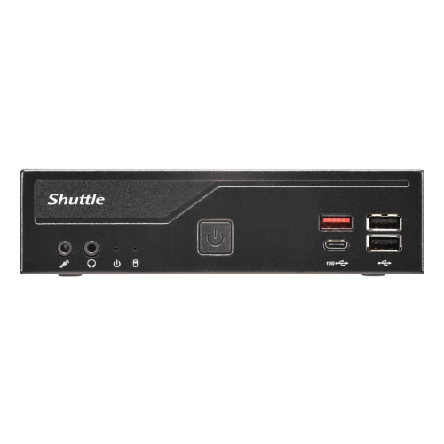 Shuttle Slim PC DH810 Wielkość PC 1.35L Czarny LGA 1851 (Socket V1)-23059212