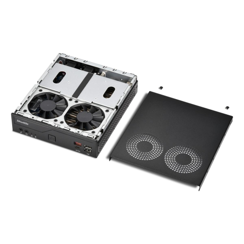 Shuttle Slim PC DH810 Wielkość PC 1.35L Czarny LGA 1851 (Socket V1)-23059214