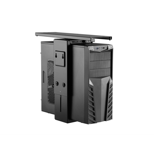 Equip 650892 uchwyt do komputera Uchwyt procesora pod biurkiem Czarny-23059738