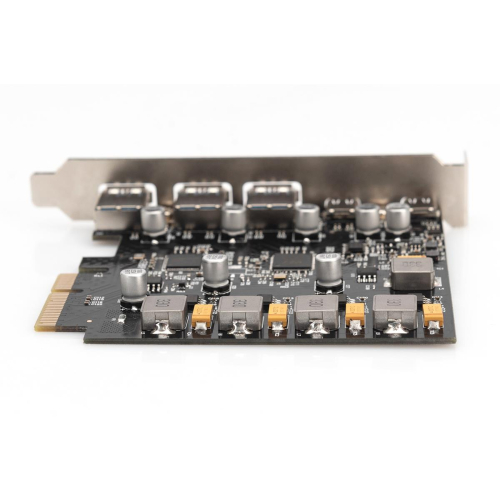 Digitus Karta PCIe 2 x USB-C i 3 x USB A-23060083