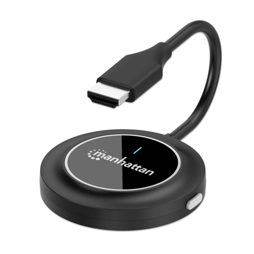 Manhattan 208444 przedłużacz AV Nadajnik AV Czarny-23060442