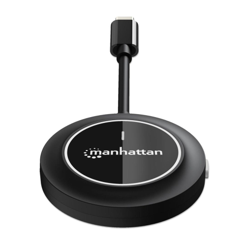 Manhattan 208437 przedłużacz AV Nadajnik AV Czarny