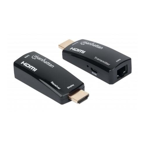 MANHATTAN kompakter 1080p HDMI over Ethernet Extender Kit