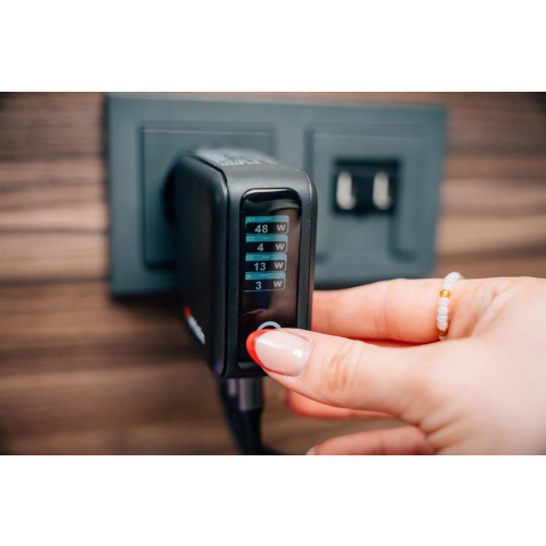 Verbatim 30240 ładowarka do urządzeń przenośnych Uniwersalne Czarny Prąd przemienny Szybkie ładowanie Wewnętrzna-