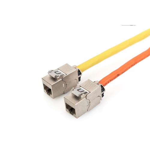 Digitus Moduł Keystone CAT 6A, ekranowany z inteligentnym menedżerem kabli, zestaw (24 szt.)-23061099