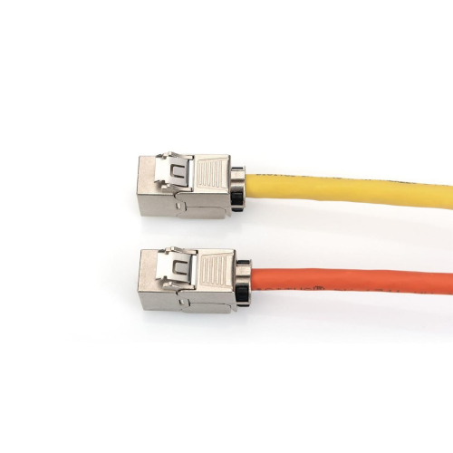 Digitus Moduł Keystone CAT 6A, ekranowany z inteligentnym menedżerem kabli, zestaw (24 szt.)-23061100