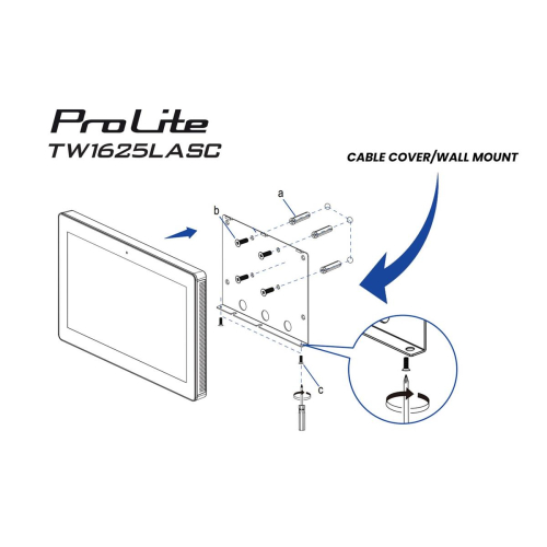 iiyama TW1625LASC-B3PNR wyświetlacz do sal konferencyjnych. 39,6 cm (15.6