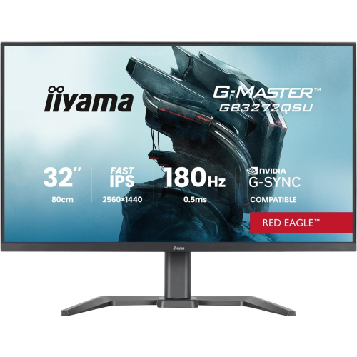 iiyama G-MASTER GB3272QSU-B1 monitor komputerowy 80 cm (31.5") 2560 x 1440 px Quad HD LED Czarny