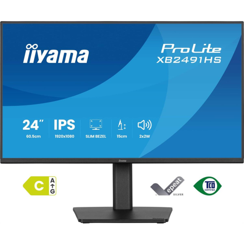 iiyama ProLite XB2491HS-B1 monitor komputerowy 60,5 cm (23.8