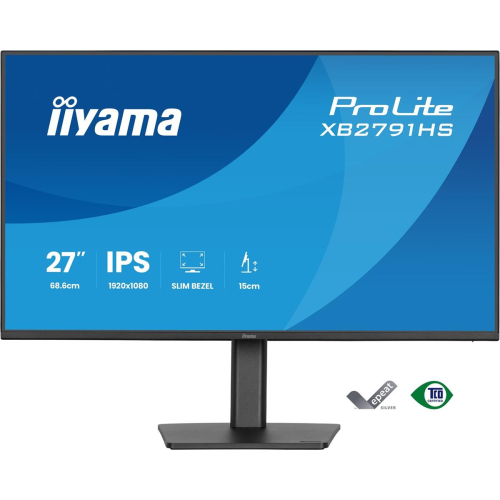iiyama ProLite XB2791HS-B1 monitor komputerowy 68,6 cm (27