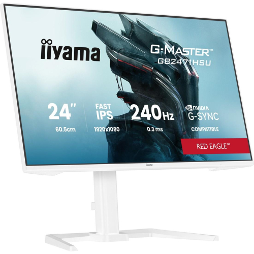 iiyama G-MASTER GB2471HSU-W1 monitor komputerowy 60,5 cm (23.8