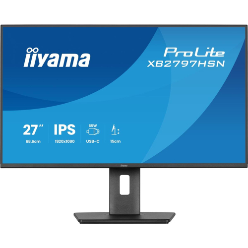 iiyama ProLite XB2797HSN-B1 monitor komputerowy 68,6 cm (27