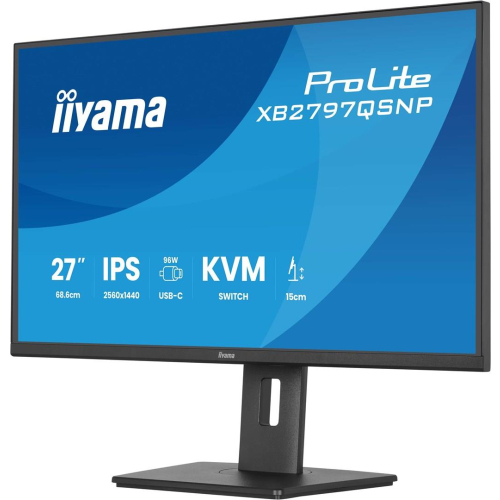 iiyama ProLite XB2797QSNP-B1 monitor komputerowy 68,6 cm (27
