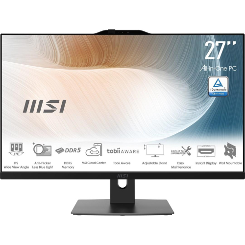 MSI Modern AM242P 1M-1871AT komputer wielofunkcyjny All-in-One Intel Core 3 100U 60,5 cm (23.8