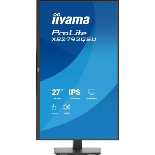iiyama ProLite XB2793QSU-B1 monitor komputerowy 68,6 cm (27