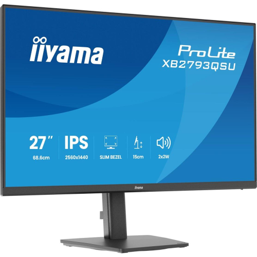 iiyama ProLite XB2793QSU-B1 monitor komputerowy 68,6 cm (27